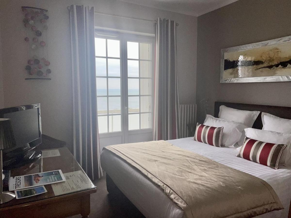 Hotel De La Pointe Du Grouin Канкал Екстериор снимка